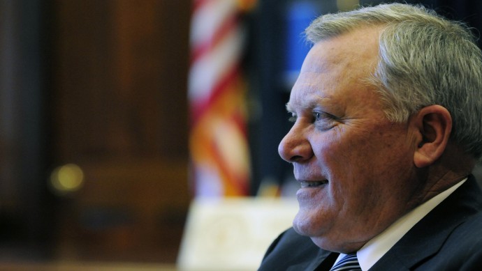 Georgia Gov. Nathan Deal approved legislation that would require welfare applicants to undergo a drug test prior to receiving welfare. (AP Photo/David Tulis)