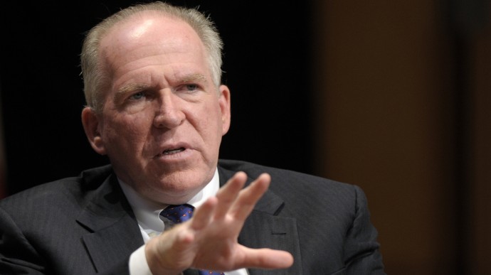  In this Sept. 7, 2011 file photo, John Brennan, Assistant to the President for Homeland Security and Counterterrorism, speaks in Washington.  U.S. bomb experts are picking apart a sophisticated new al-Qaida improvised explosive device,  Brennan said Tuesday.  (AP Photo/Susan Walsh, File)