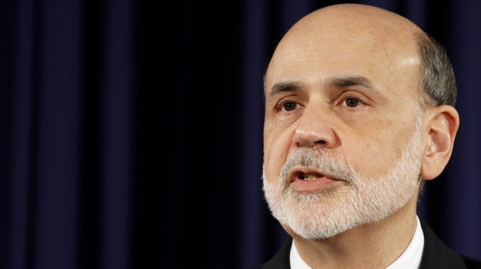 Federal Reserve Board Chairman Ben Bernanke speaks during a news conference, Wednesday, June 20, 2012, in Washington. Bernanke says the Federal Reserve is open to purchasing more Treasury bonds to lower long-term interest rates and boost growth if the economy worsens. (AP Photo/Haraz N. Ghanbari)